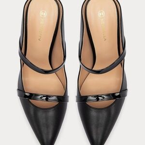 Nex Bella Black Women's Heels